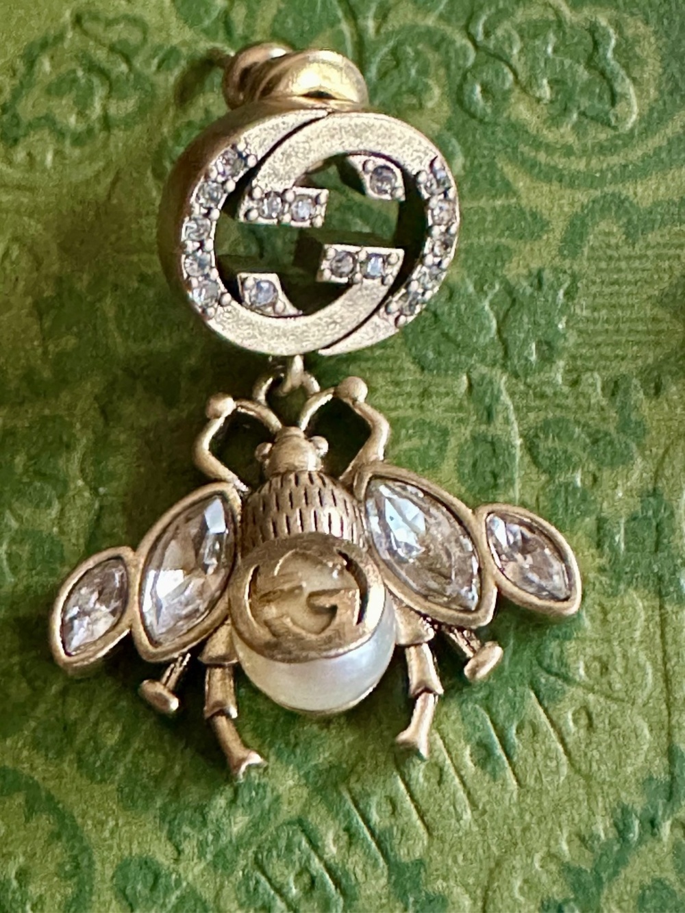 Jewelry, Gucci Bee Earrings 2 pairs Dangle and Non-Dangle with Posts - Picture 4 of 8
